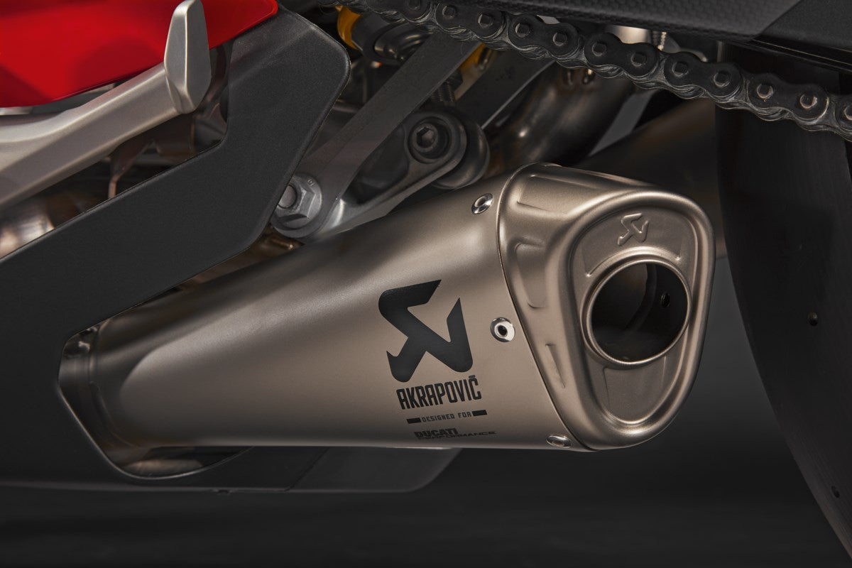 Panigale V4 Ducati Performance Race Exhaust by Akropovic 96481386C