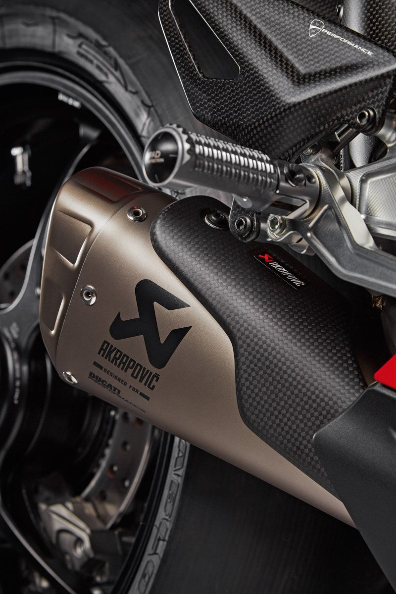 Panigale V4 Ducati Performance Race Exhaust by Akropovic 96481386C
