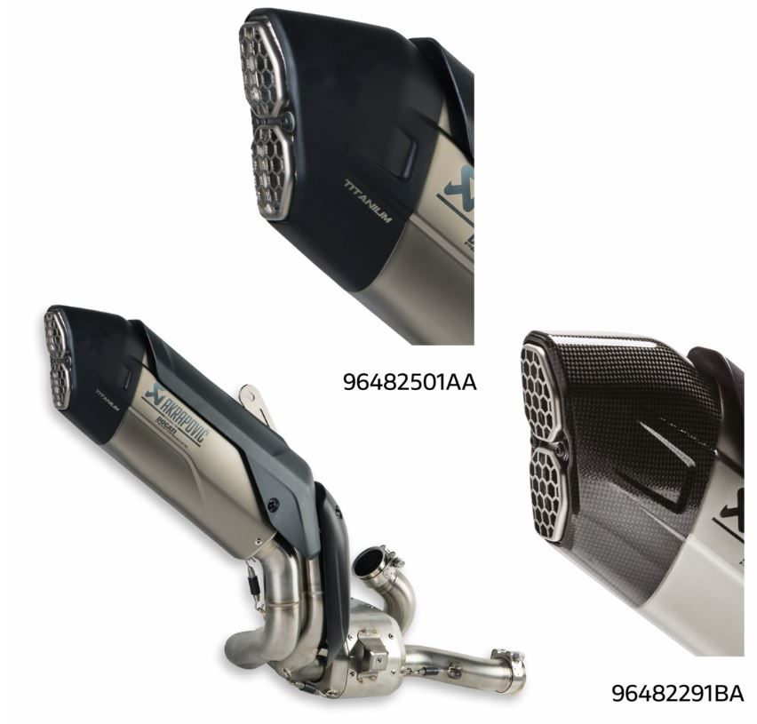 Multistrada V4 Full Racing Exhaust System