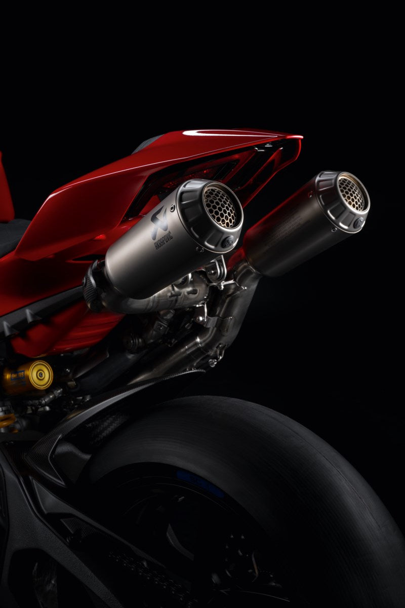 MY25 Panigale V4 Ducati Performance Race exhaust by Akropovic W/ Upmap