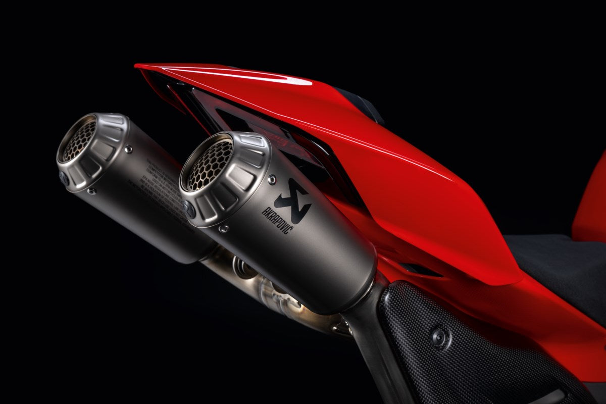 MY25 Panigale V4 Ducati Performance Race exhaust by Akropovic W/ Upmap