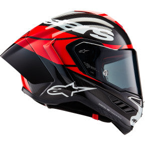 Alpinestars Supertech R10 Carbon/Red/White Helmet