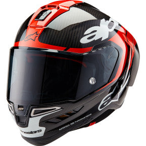 Alpinestars Supertech R10 Carbon/Red/White Helmet