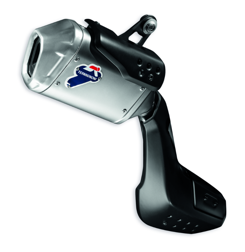 Scrambler Desert Sled Homologated Raised Slip-On Exhaust - 96481231B