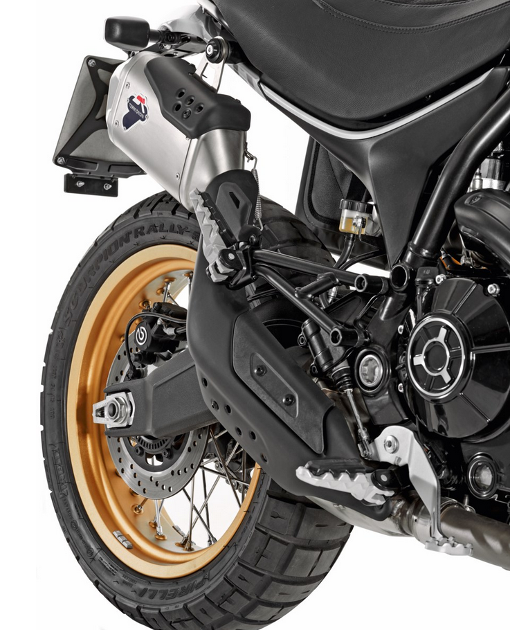 Scrambler Desert Sled Homologated Raised Slip-On Exhaust - 96481231B