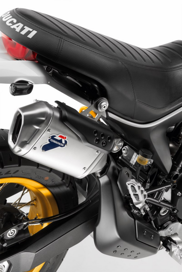 Scrambler Desert Sled Homologated Raised Slip-On Exhaust - 96481231B