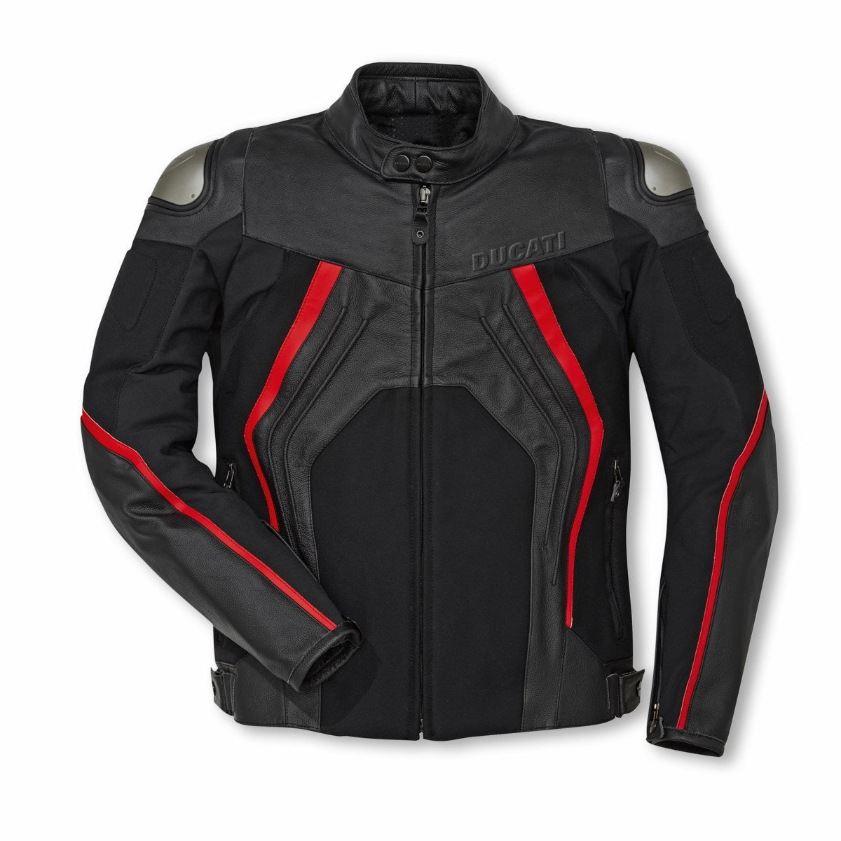 Fighter C1 Leather Fabric Jacket