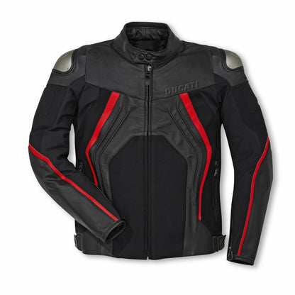 Fighter C1 Leather Fabric Jacket