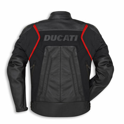 Fighter C1 Leather Fabric Jacket